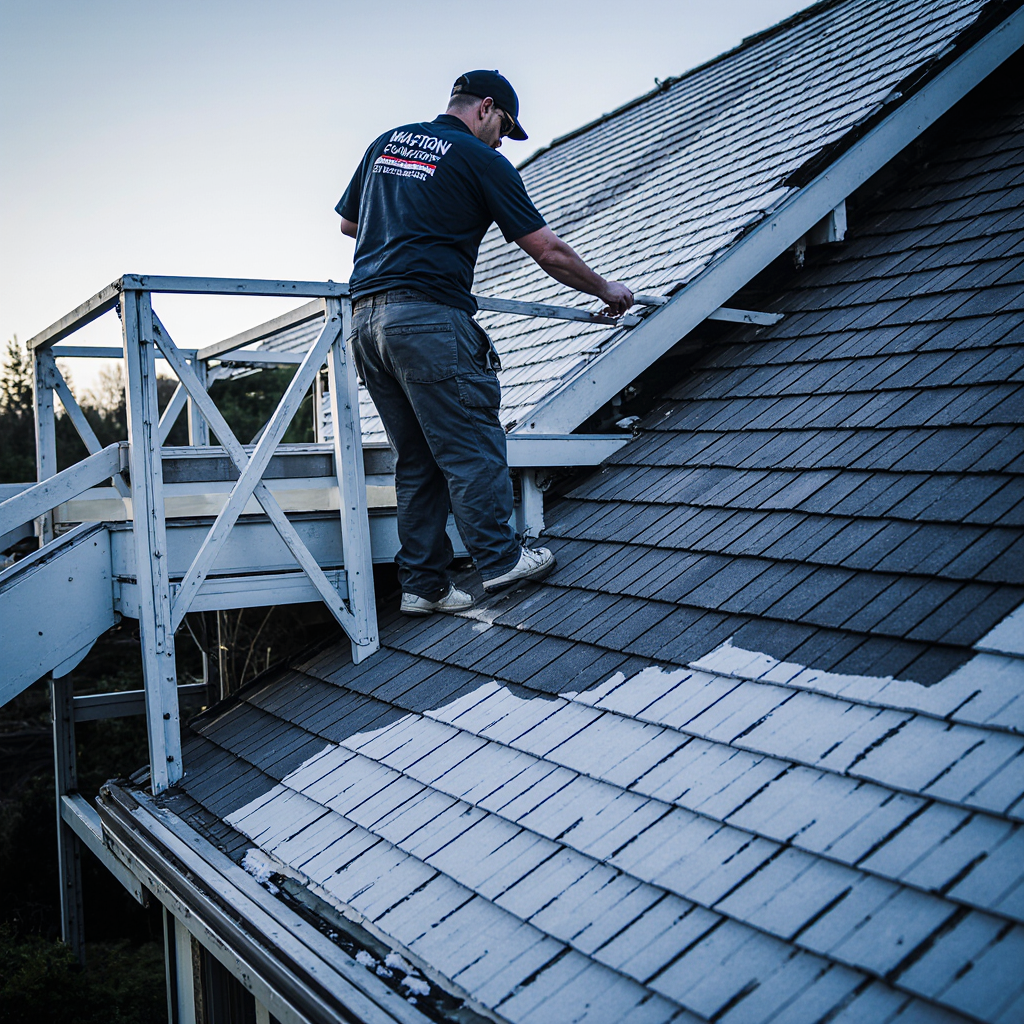 Hail/storm damage repair (per square foot)