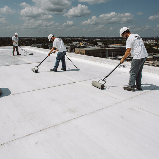 "Cool roof" coating (per square foot)
